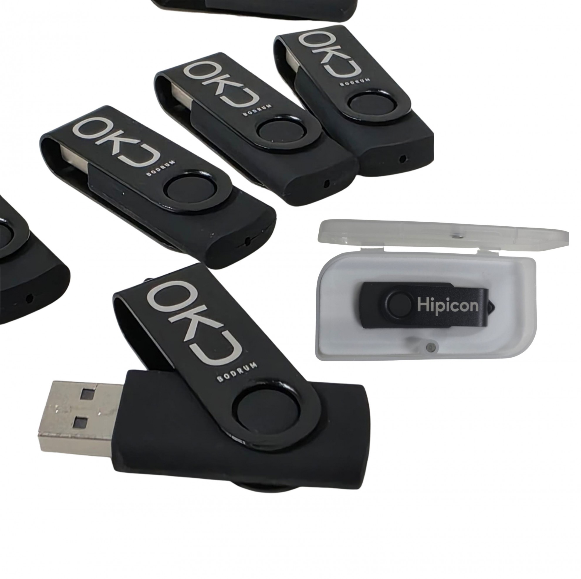 Döner Kapaklı Twister USB Bellek
